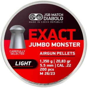 Balines JSB Exact Jumbo Monster Light 5.52 mm 20.83 grain