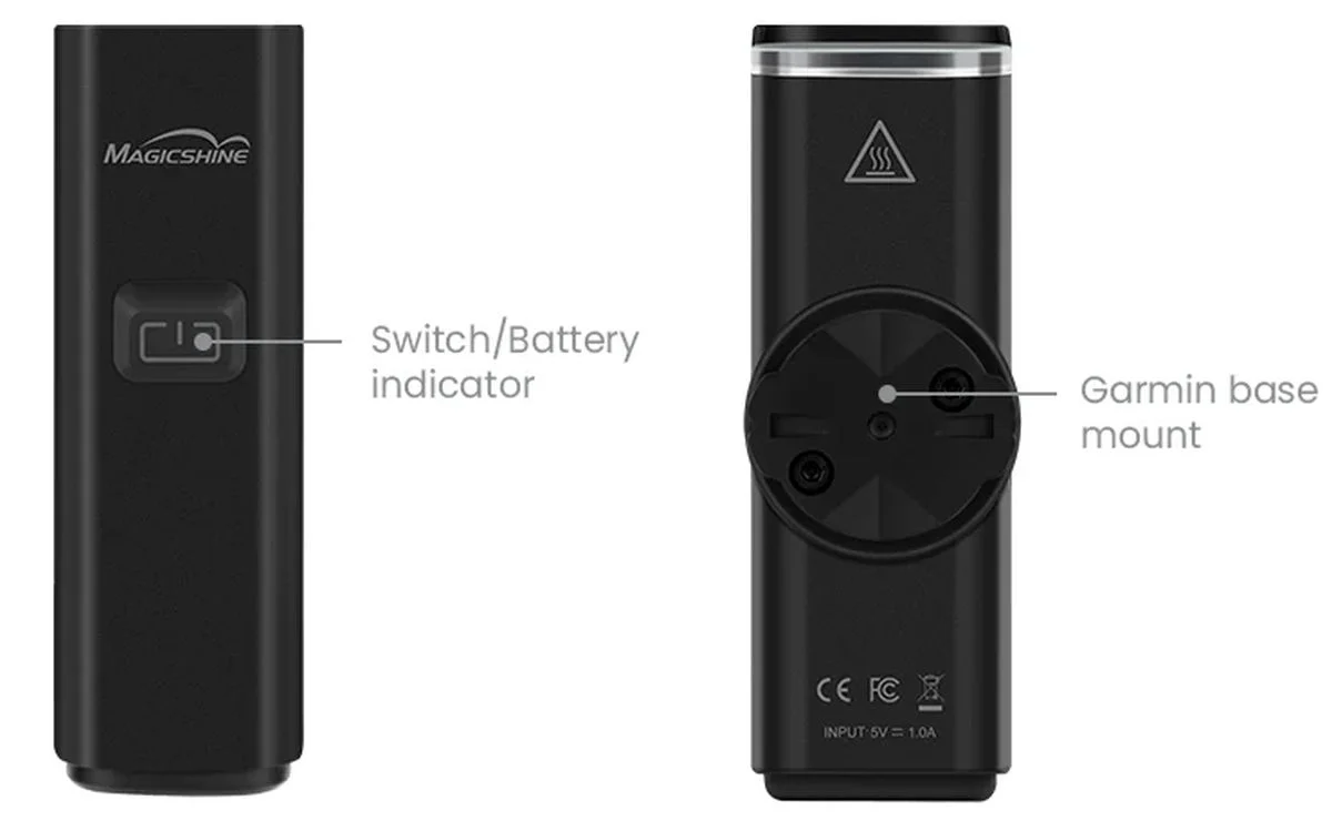 Luz Delantera Magicshine Allty 600 Lm USB-C V2.0 - Imagen 8