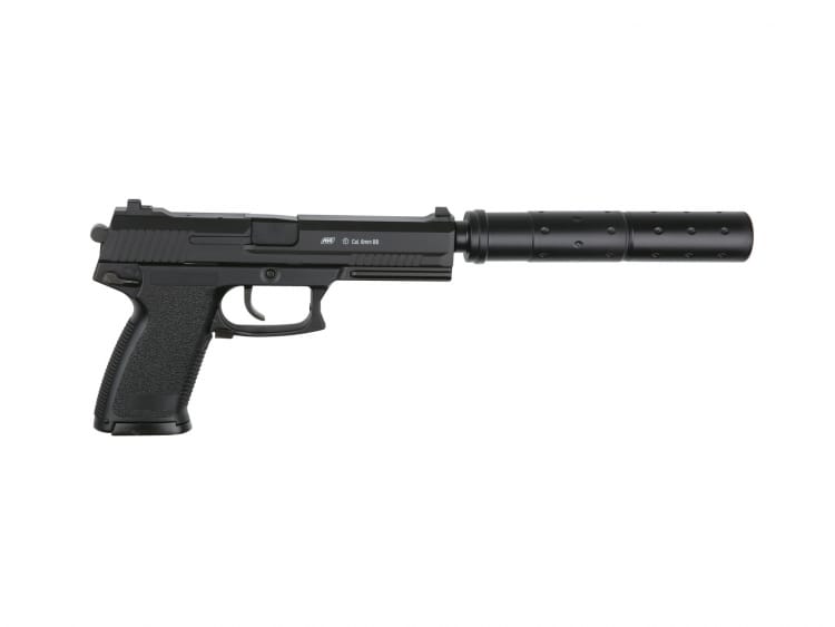 Pistola Mk23 Special Operations Negra – 6 Mm Gas - Imagen 3