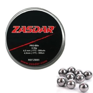 Steel Bbs 4,5 Mm. Zasdar Lata 500 U.
