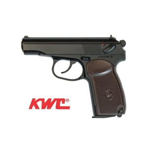 Pistola Kwc Makarov Pm Full Metal – 4,5 Mm Co2 Bbs Acero. Con Blowback