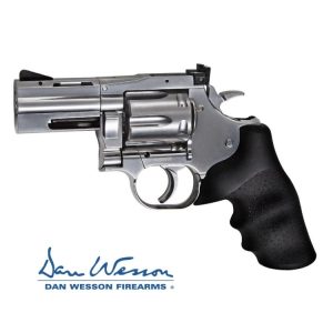 Revolver Dan Wesson 715, 2,5″ Silver – 4,5 Mm Co2 Balines