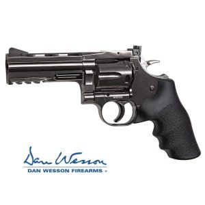 Revolver Dan Wesson 715, 4″ Steel Grey – 4,5 Mm Co2 Bbs Acero