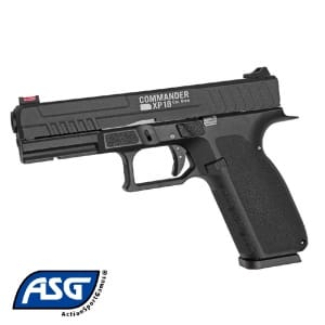 Pistola Asg Commander Xp18 Negro – 6 Mm Co2 – 0,9 Julios