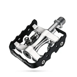 Pedales Exustar MTB Spd Dob Func Al/Cr175Gr/C05