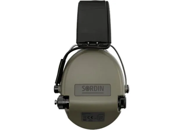 Protector Auditivo Sordin Supreme Pro Cuero Verde - Imagen 4