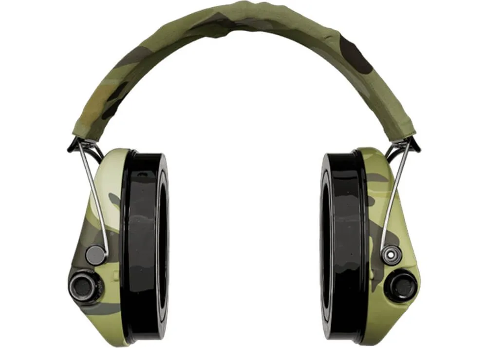 Protectores Auditivos Sordin Supreme Pro X Led Textil Camo - Imagen 6