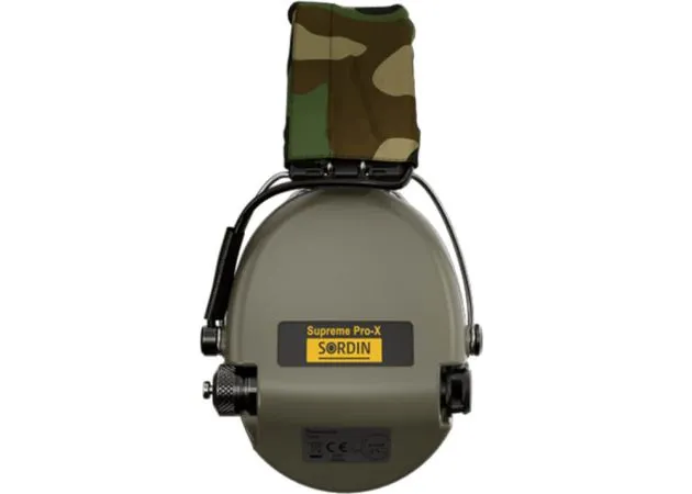 Protectores Auditivos Sordin Supreme Pro X Textil Camo - Imagen 4