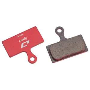 Pastillas Jagwire Sport Semi-Metalic Shimano Rojo