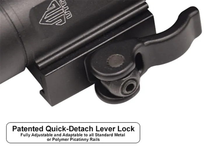 Linterna/Láser Utg Rojo Qd Palanca Lock Weaver/Picatinny - Imagen 4