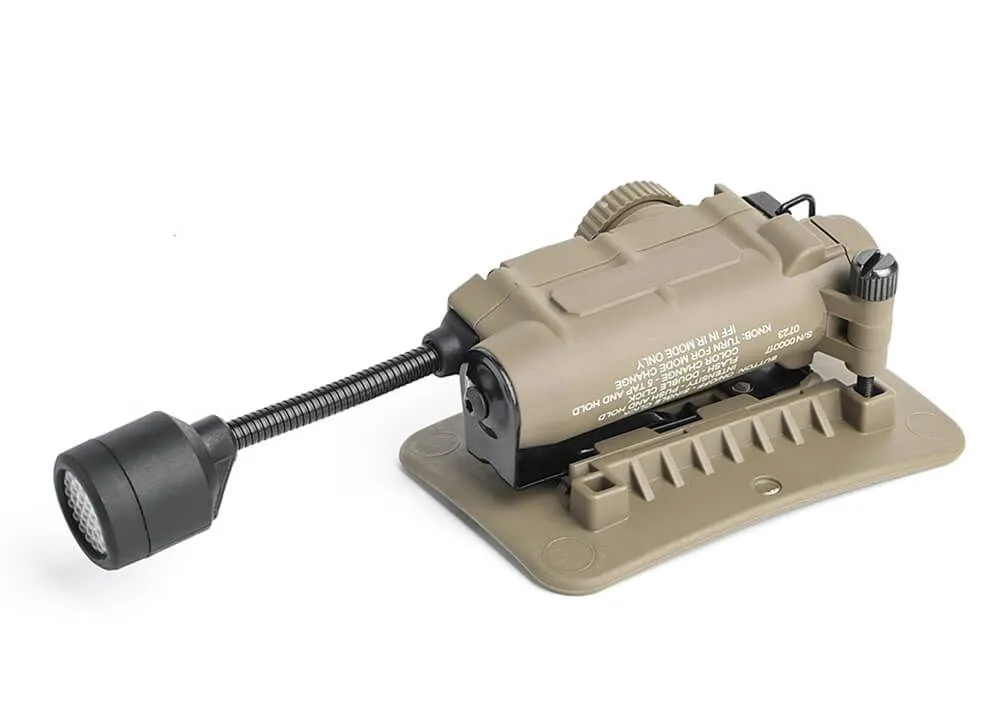 Linterna Wadsn Sidewinder Stalk Luz Para Casco – Desierto - Imagen 4