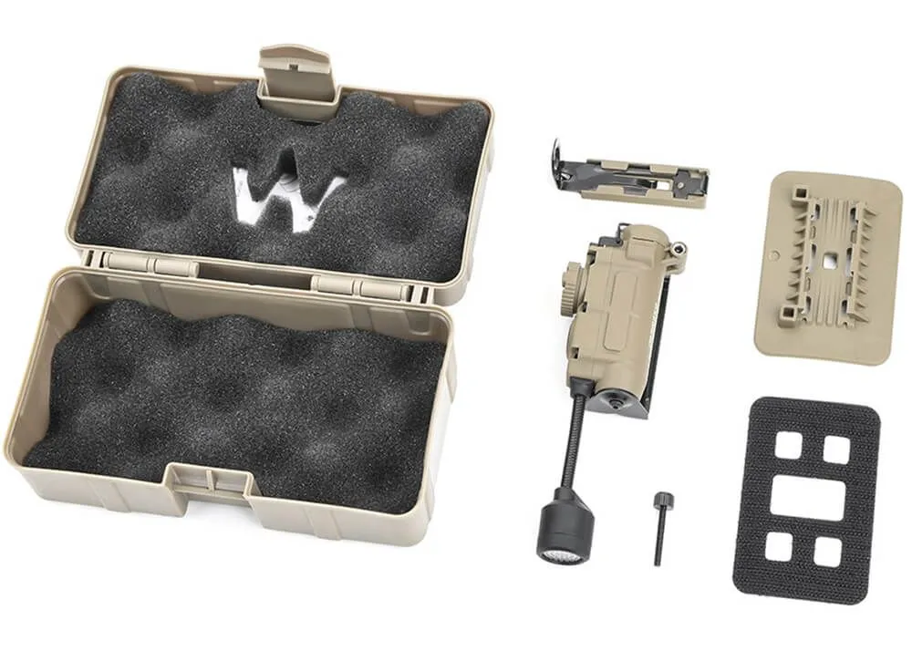 Linterna Wadsn Sidewinder Stalk Luz Para Casco – Desierto - Imagen 8