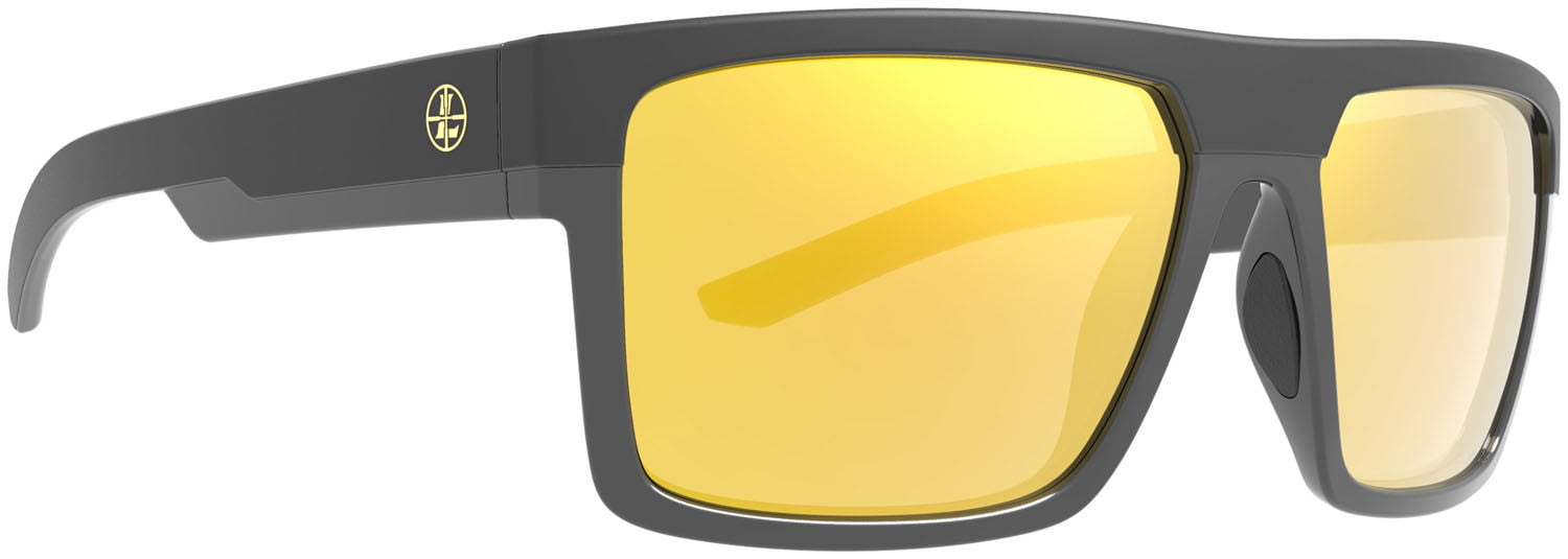 Gafas Leupold Becnara – Montura Negra Mate Negra / Lente Espejo Naranja - Imagen 2