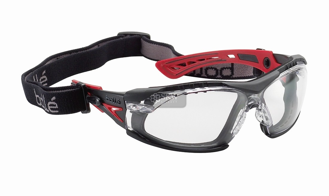Gafas Bolle Rush+ Pc Transparente Roja - Imagen 3