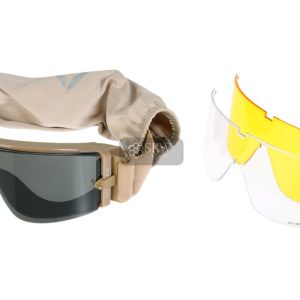 Gafas Pantalla Tan 3 Lentes 800 Delta Tactics