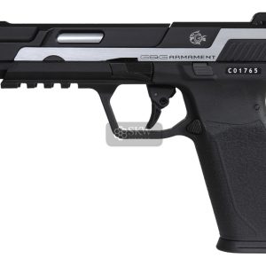 G&G Pistola Gbb Piranha Mk I Silver (Gas-Gpm-Prn-Sbb-Ecm)