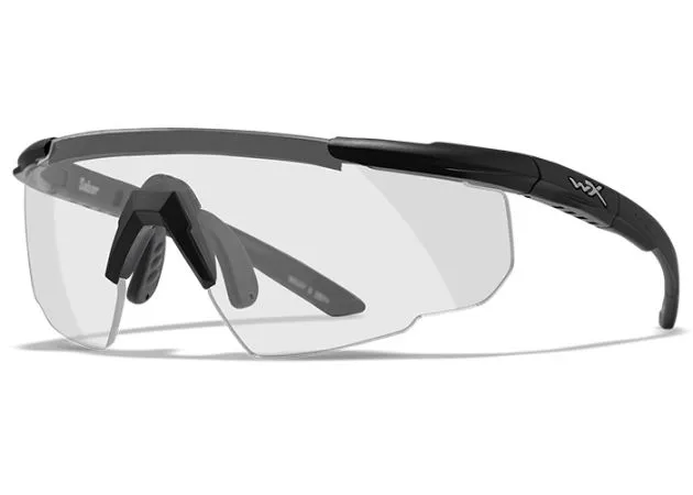 Gafas Wiley X Sabre Adv Clear Matt Marco Negro - Imagen 3