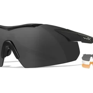 Gafas Wiley X Vapor Comm 2.5 Grey/Clear/Rust Black Frame