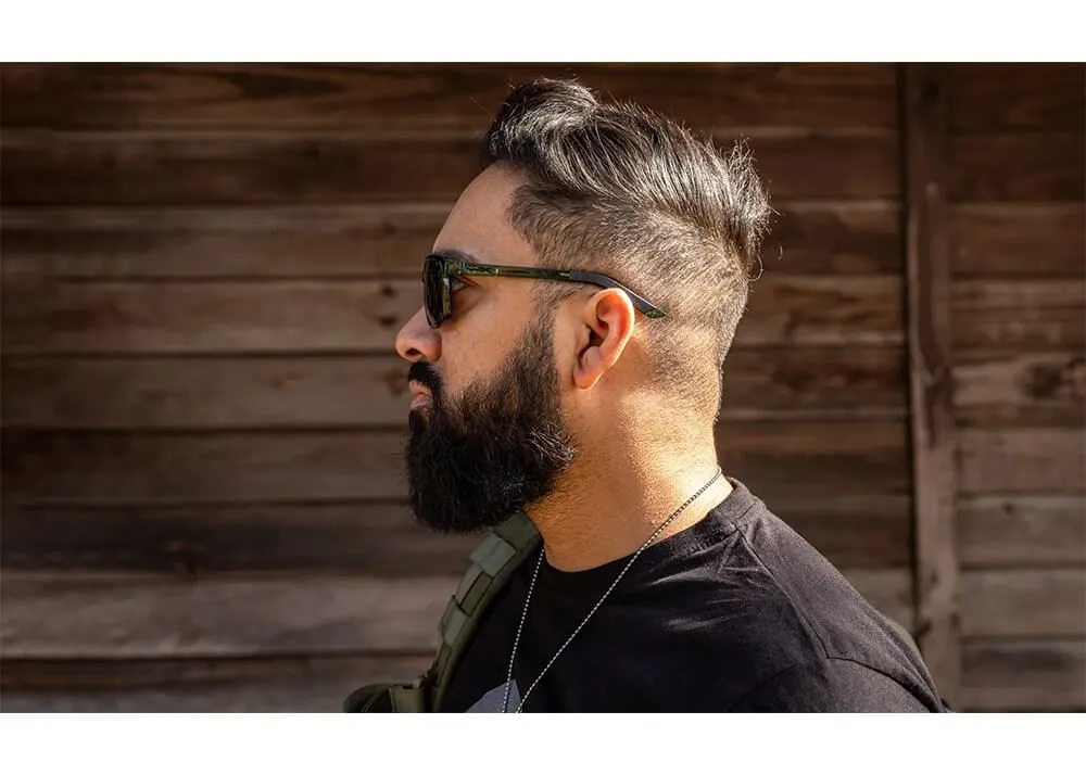 Gafas Wiley X Alfa – Lentes Gris – Montura Cristal Verde - Imagen 7