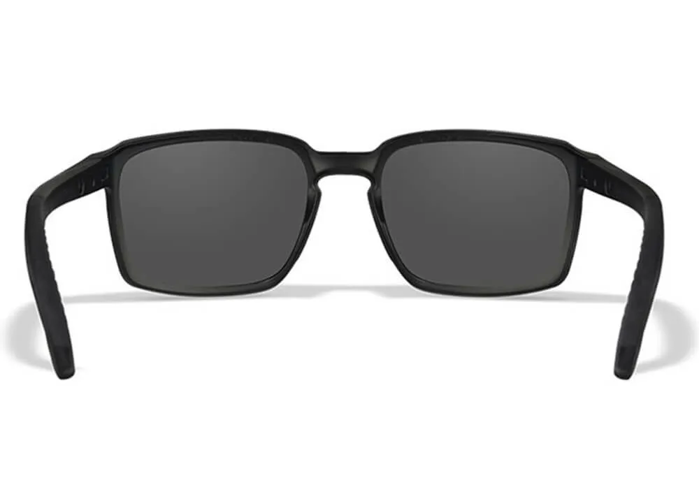 Gafas Wiley X Alfa Captivated Polarizadas Gris Montura Negro Brillo - Imagen 5
