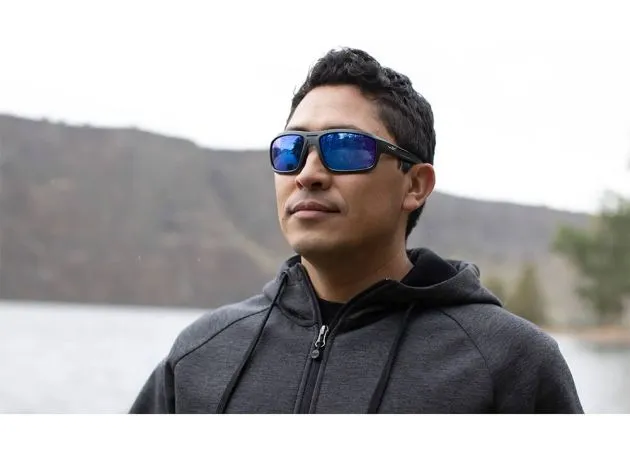 Gafas Wiley X Contend – Lentes Captivate Polarizadas Azul Espejo – Montura Negro Mate - Imagen 8