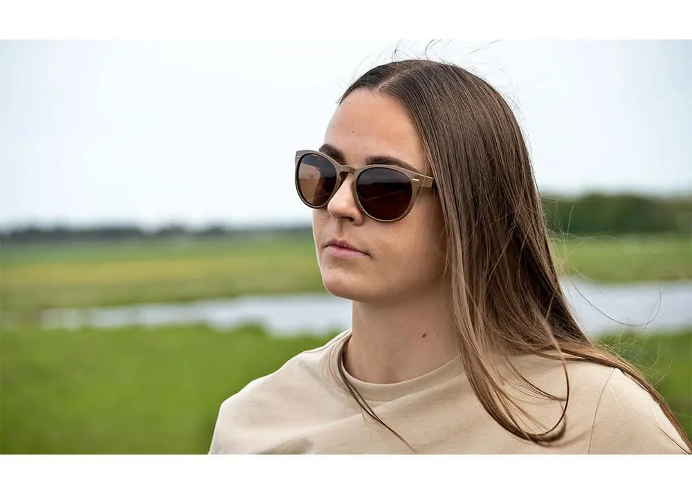 Gafas Wiley X Covert – Lentes De Cobre Polarizadas Captivate – Montura Café Brillante/Marrón Cristal - Imagen 8