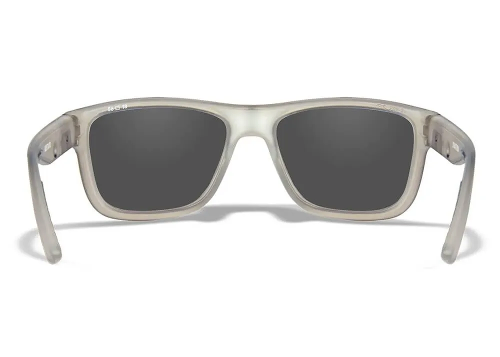 Gafas Wiley X Ovation – Lentes De Espejo Azul Polarizadas Captivate – Montura De Pizarra Mate - Imagen 4