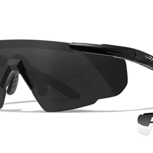 Gafas Wiley X Sabre Adv Gris/Transparente Montura Negra