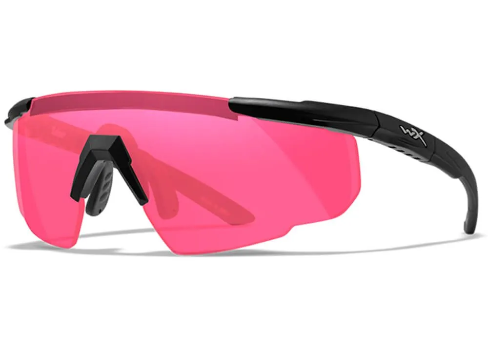 Gafas Wiley X Sabre Adv Vermilion Montura Negra