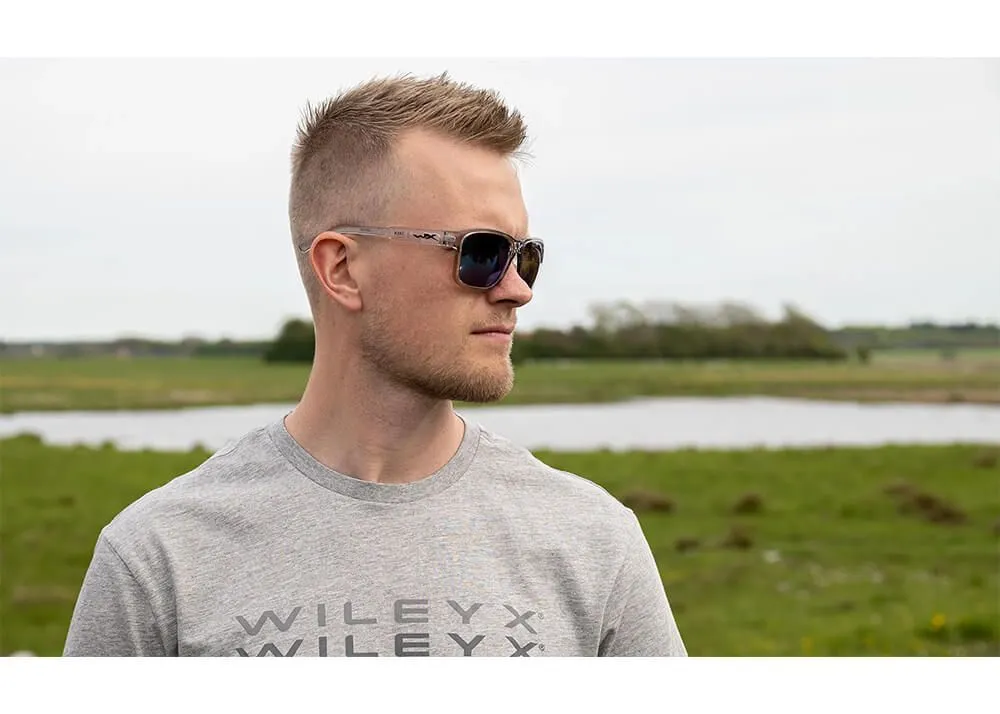 Gafas Wiley X Trek – Lentes Captivate Polarizadas Gris – Montura Negro Mate - Imagen 7