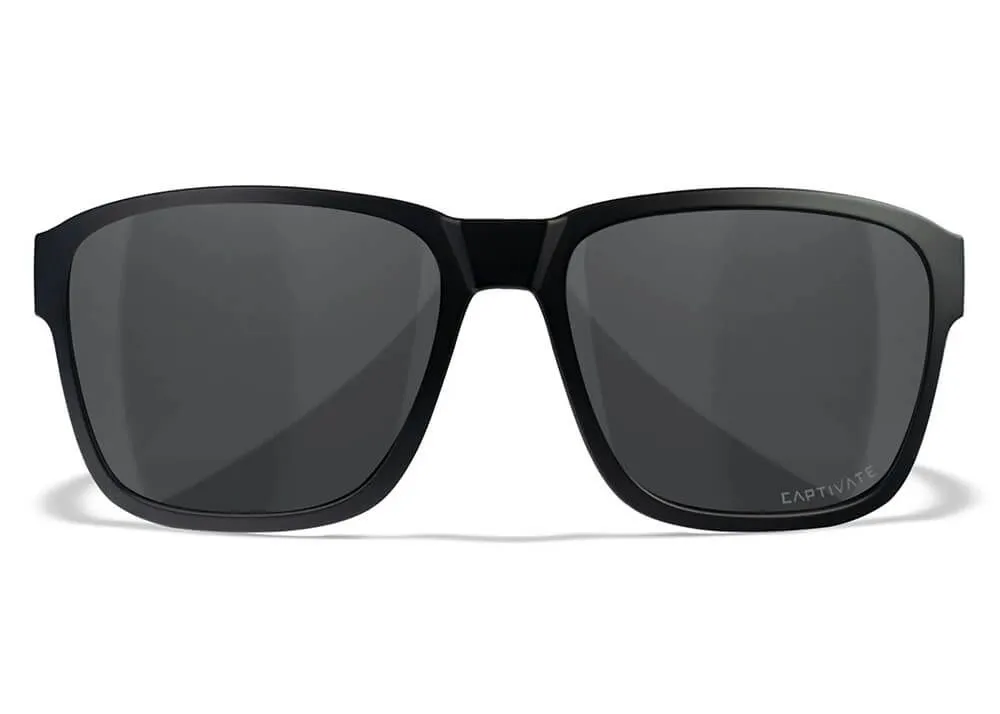 Gafas Wiley X Trek – Lentes Captivate Polarizadas Gris – Montura Negro Mate - Imagen 5