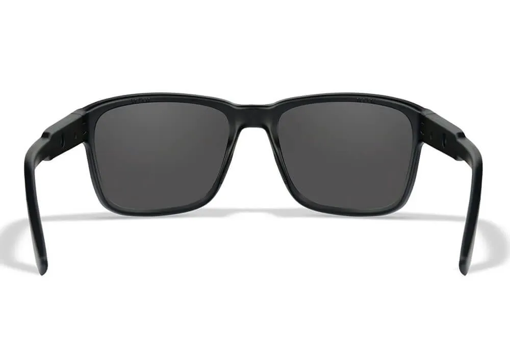 Gafas Wiley X Trek – Lentes Captivate Polarizadas Gris – Montura Negro Mate - Imagen 4