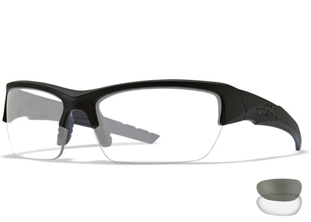 Gafas Wiley X Valor 2.5 Clear/Gris Montura Negra