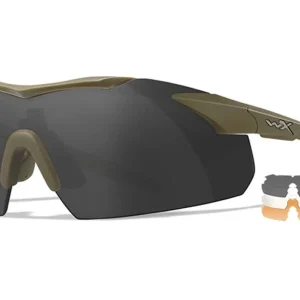 Gafas Wiley X Vapor Comm 2.5 Grey/Clear/Rust Tan Frame