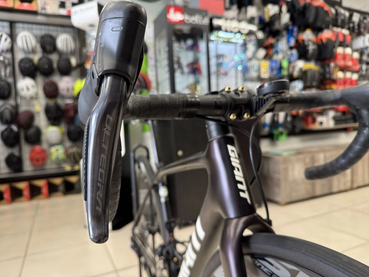 Bicicleta Ruta Giant TCR Advanced Pro 1 Di2 Usada Negra - Imagen 7