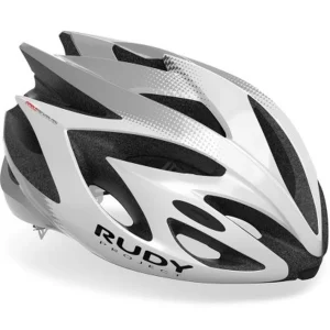 Casco de Ciclismo Rudy Project Rush White-Silver Shiny