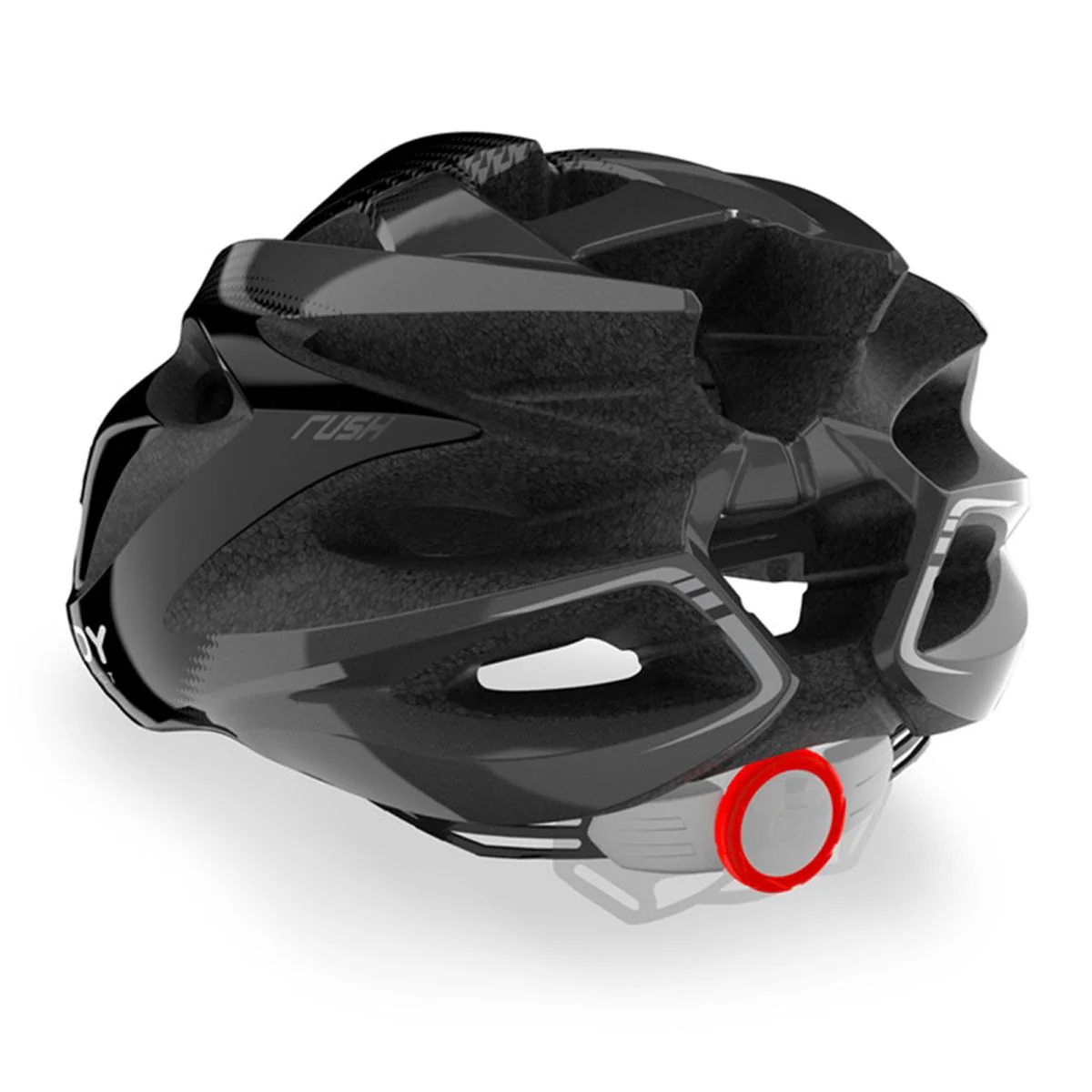 Casco de Ciclismo Rudy Project Rush Black-Titanium Shiny - Imagen 3