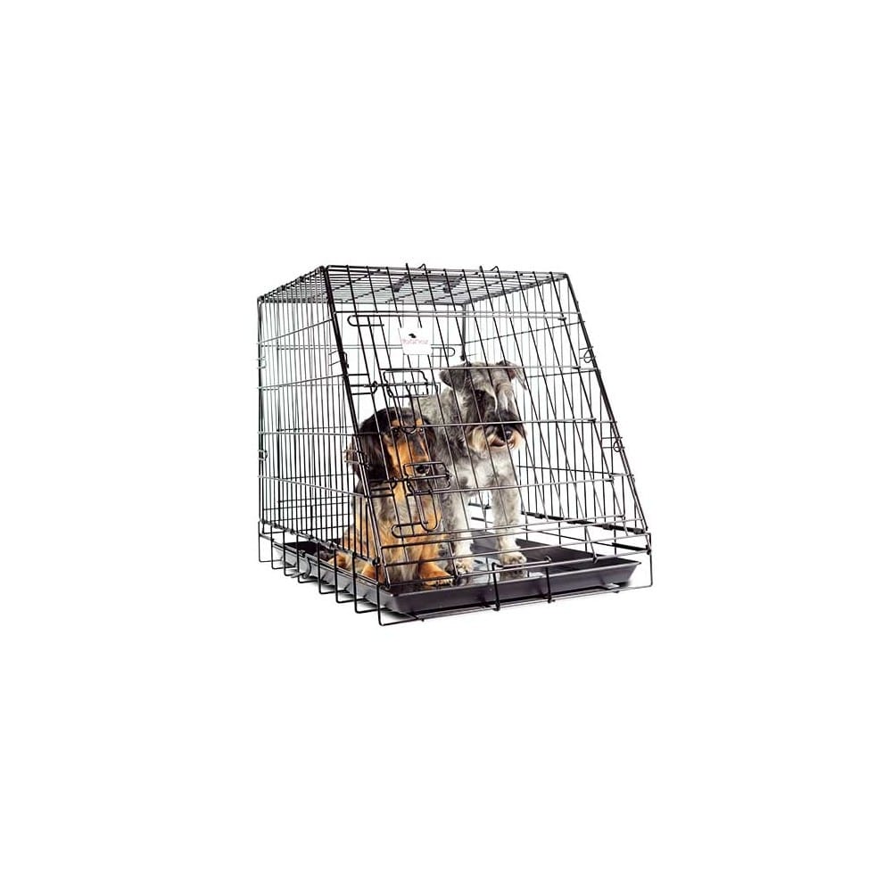 Jaula Plegable Para Coche L57,5xa92,5/55xalt66 Cm. - Imagen 2