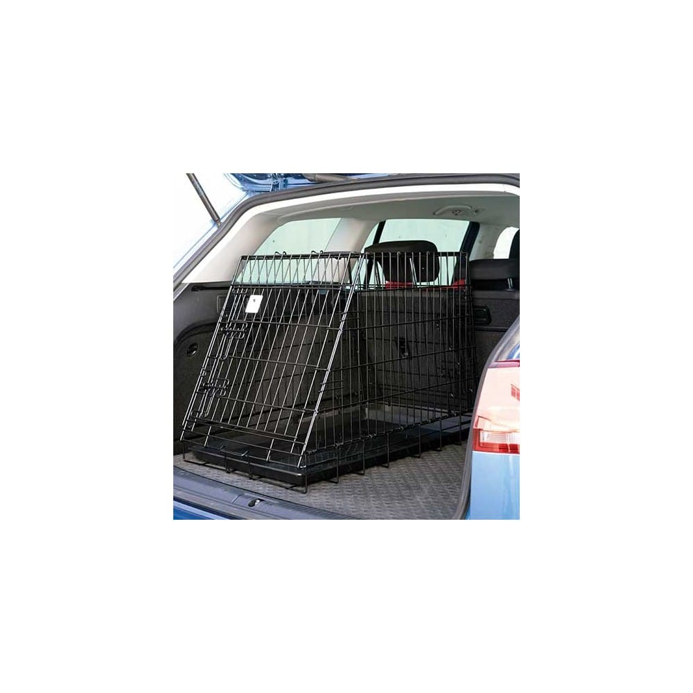 Jaula Plegable Para Coche L57,5xa92,5/55xalt66 Cm. - Imagen 5