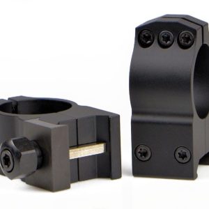 Juego De Anillas Warne Tactical 1″ [Fijas] – Altas