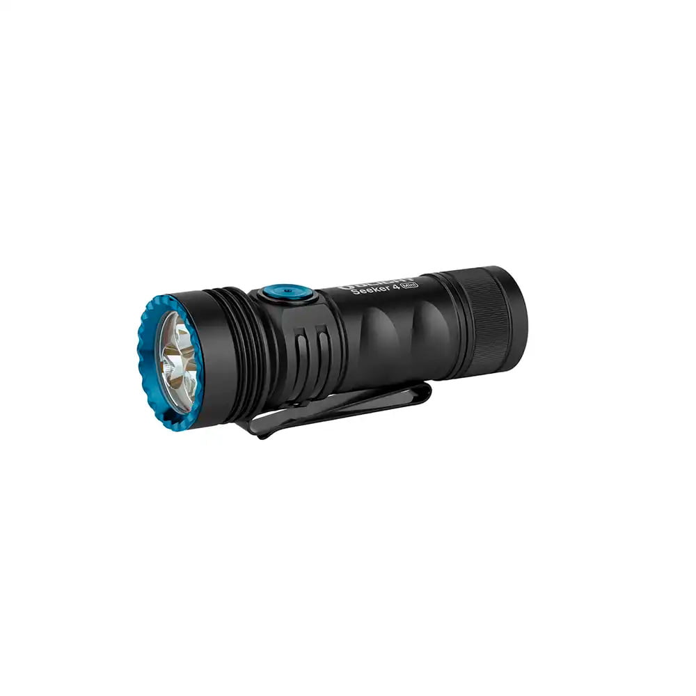 Linterna Edc Recargable Seeker 4 Mini Con Led Blanco Y Luz Uv Olight – Negro - Imagen 3