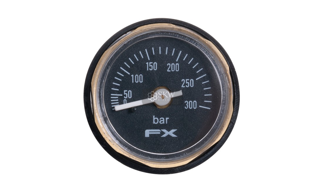 Manómetro Negro 28mm Fx - Imagen 2