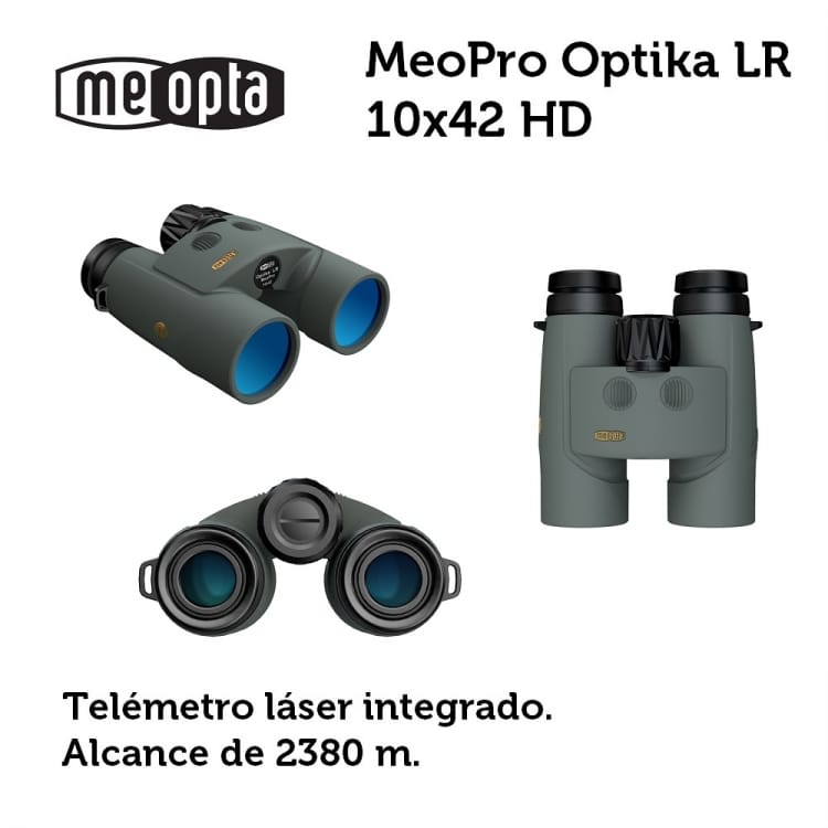 Meopta – Binocular Meopro Optika Lr 10×42 Hd – Telémetro Integrado - Imagen 3
