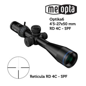Meopta – Visor Meopro Optika6 – 4,5-27×50 Sfp – Rd 4d