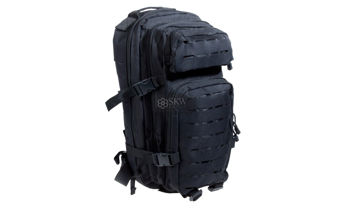 Mochila Combate Compact Corte Láser Negra Delta Tactics - Imagen 2