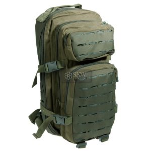Mochila Combate Compact Corte Láser Woodland Delta Tactics