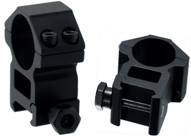 Montura Utg Accushot 25,4 Mm De Altura Weaver/Picatinny - Imagen 2