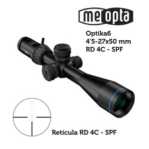 Meopta – Visor Meopro Optika6 – 4,5-27×50 Sfp – Rd 4c