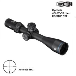 Meopta – Visor Meopro Optika6 – 4,5-27×50 Sfp – Bcd