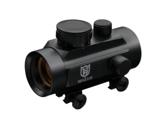 Visor Punto Rojo Nikko Stirling Nrd 1×30 Con Retícula 4 Moa Red Dot - Imagen 4